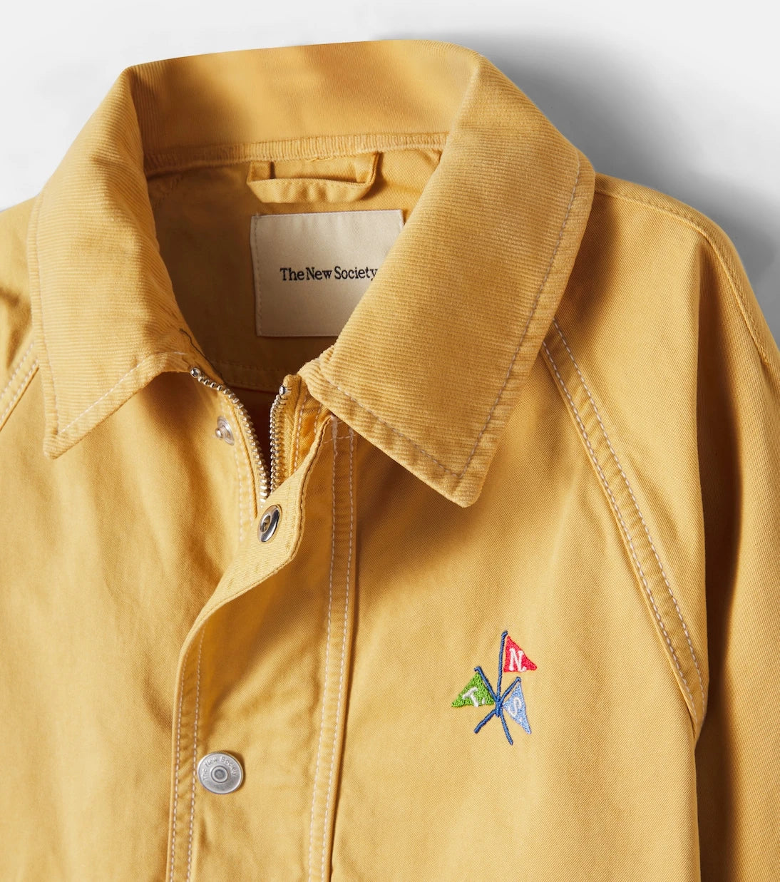 The New Society - Cosmos cotton canvas jacket