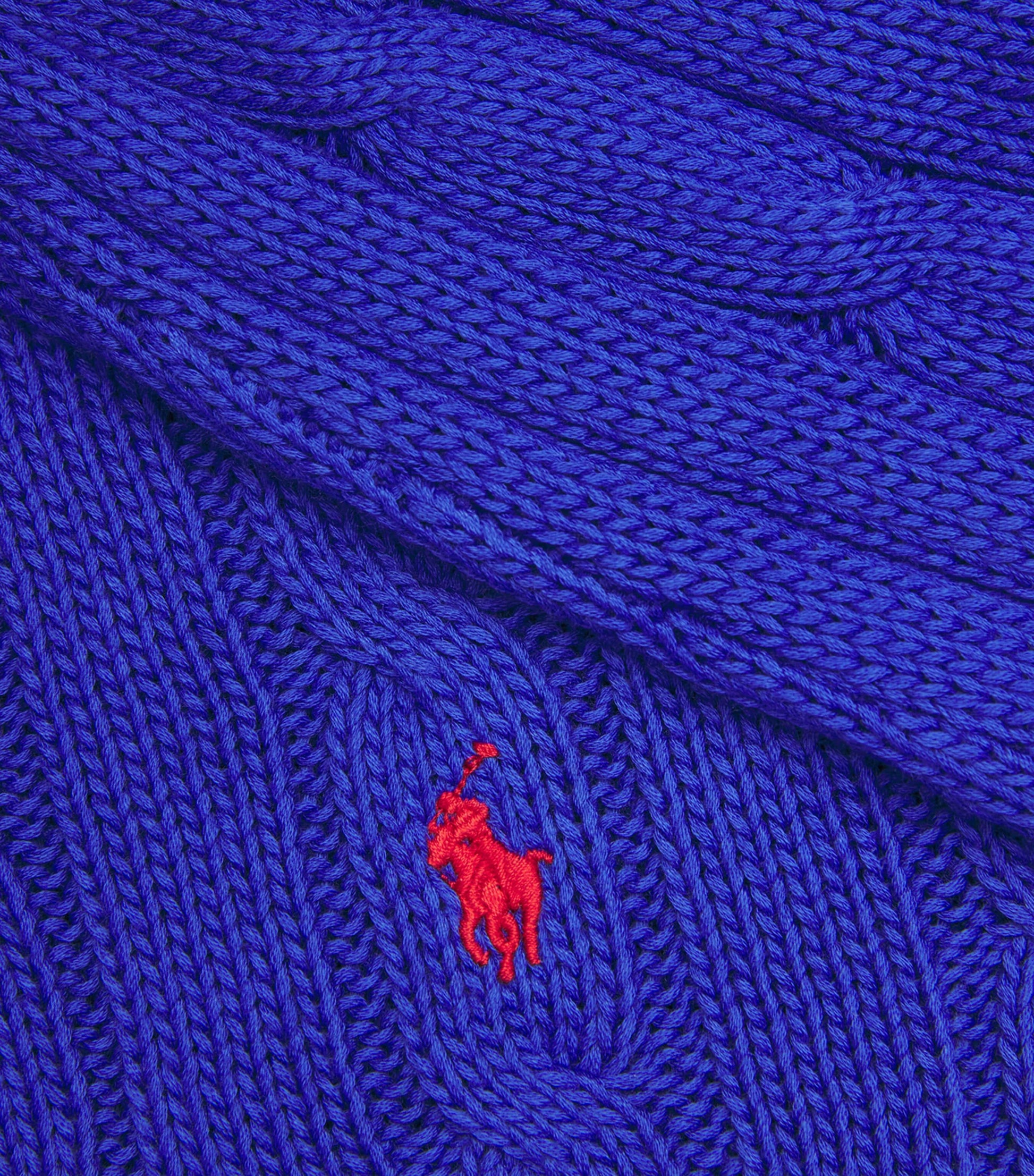 Polo Ralph Lauren Blue Cable-Knit Julianna Sweater