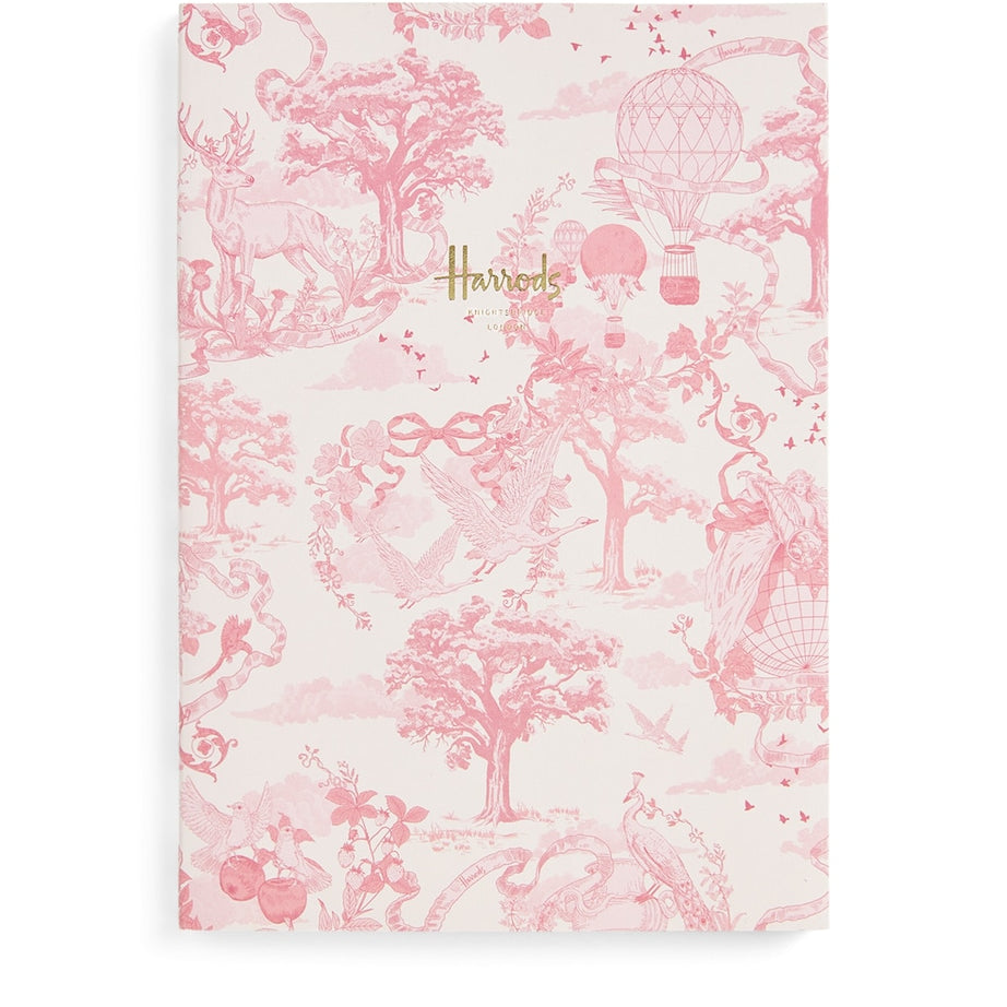 Harrods Toile A5 Notebook