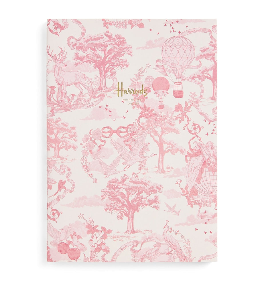Harrods Toile A5 Notebook
