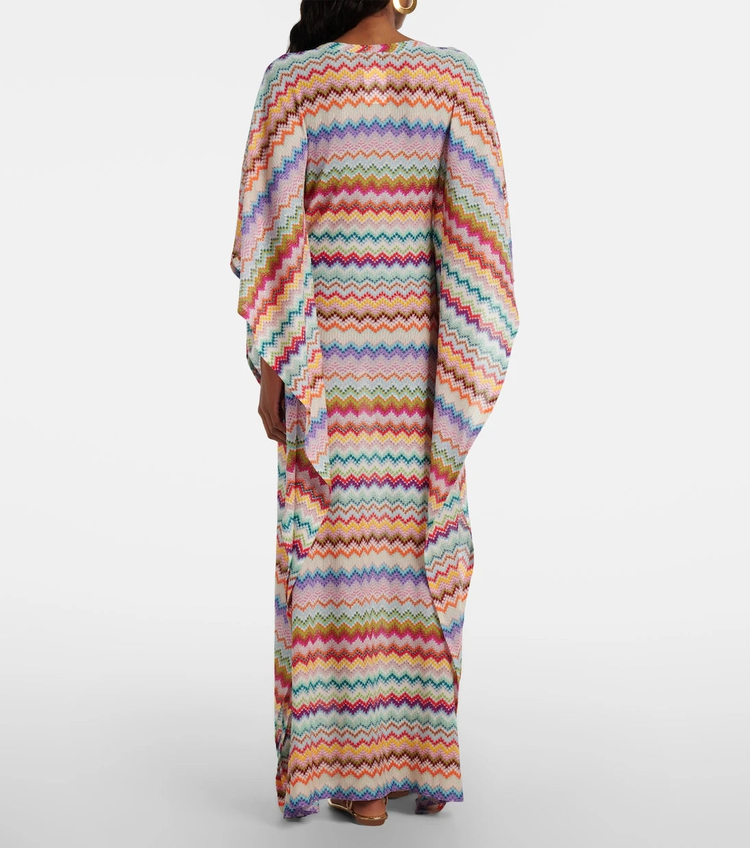 Missoni - Zikzak lame kaftan