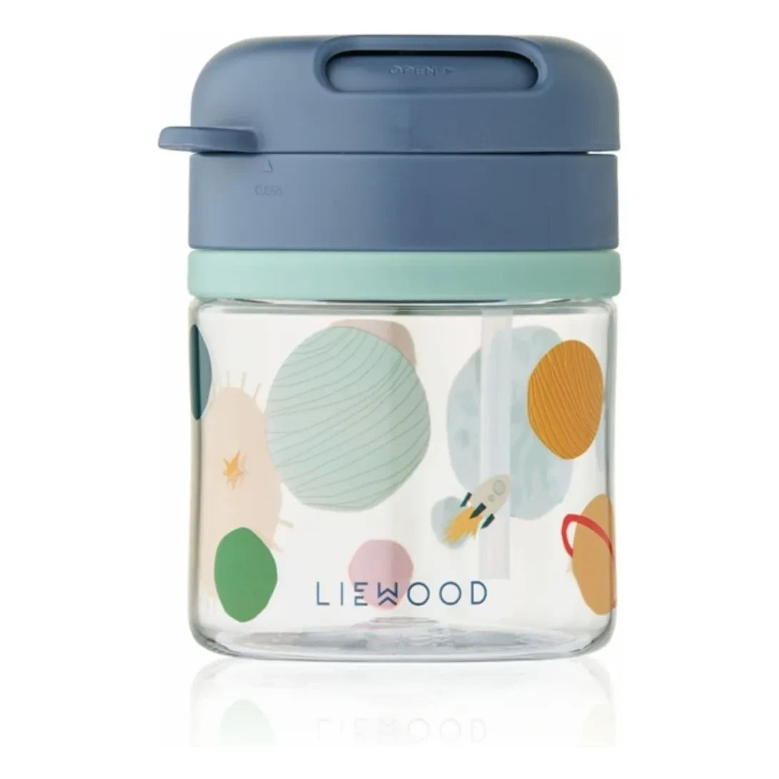 Liewood - Pavia straw cup in tritan | Universe/Classic navy