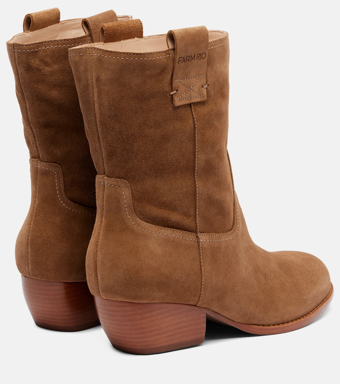 Farm Rio - Suede ankle boots