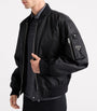 Prada Black Re-Nylon Bomber Jacket