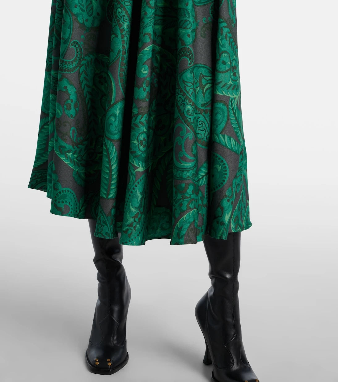 Etro - Belted midi dress