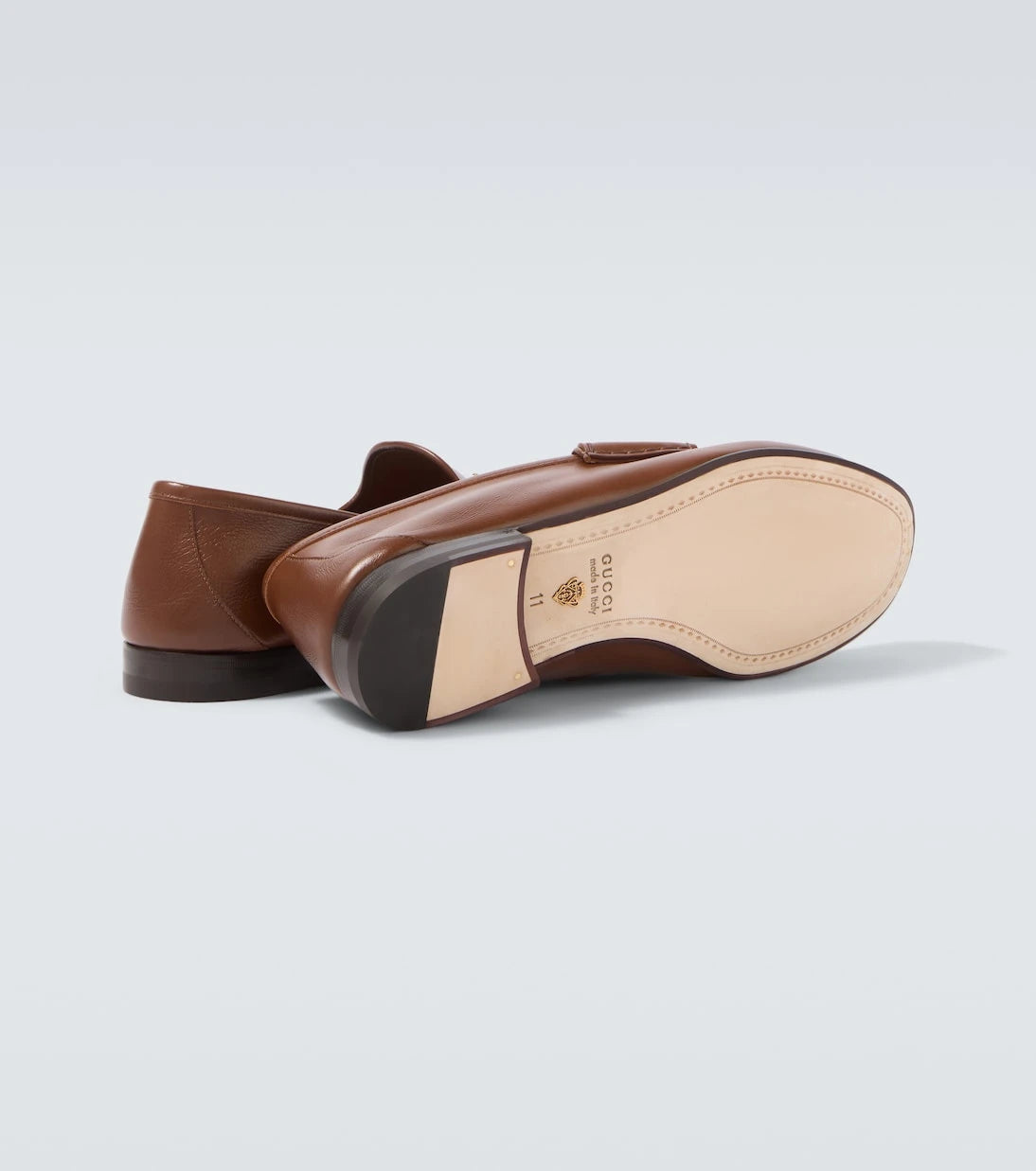 Gucci - Gucci Lugano Horsebit leather loafers
