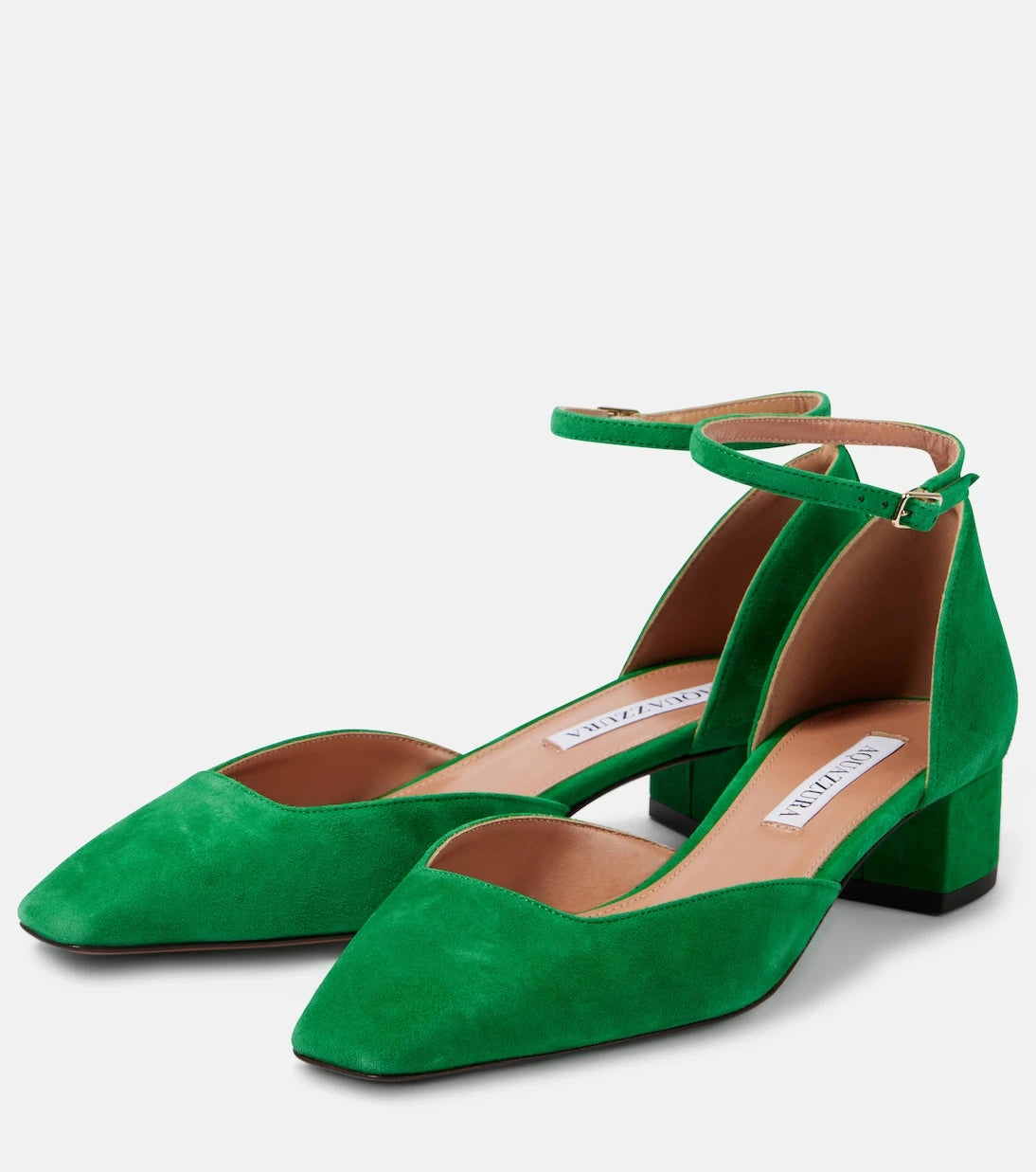 Aquazzura - Asha 35 suede pumps