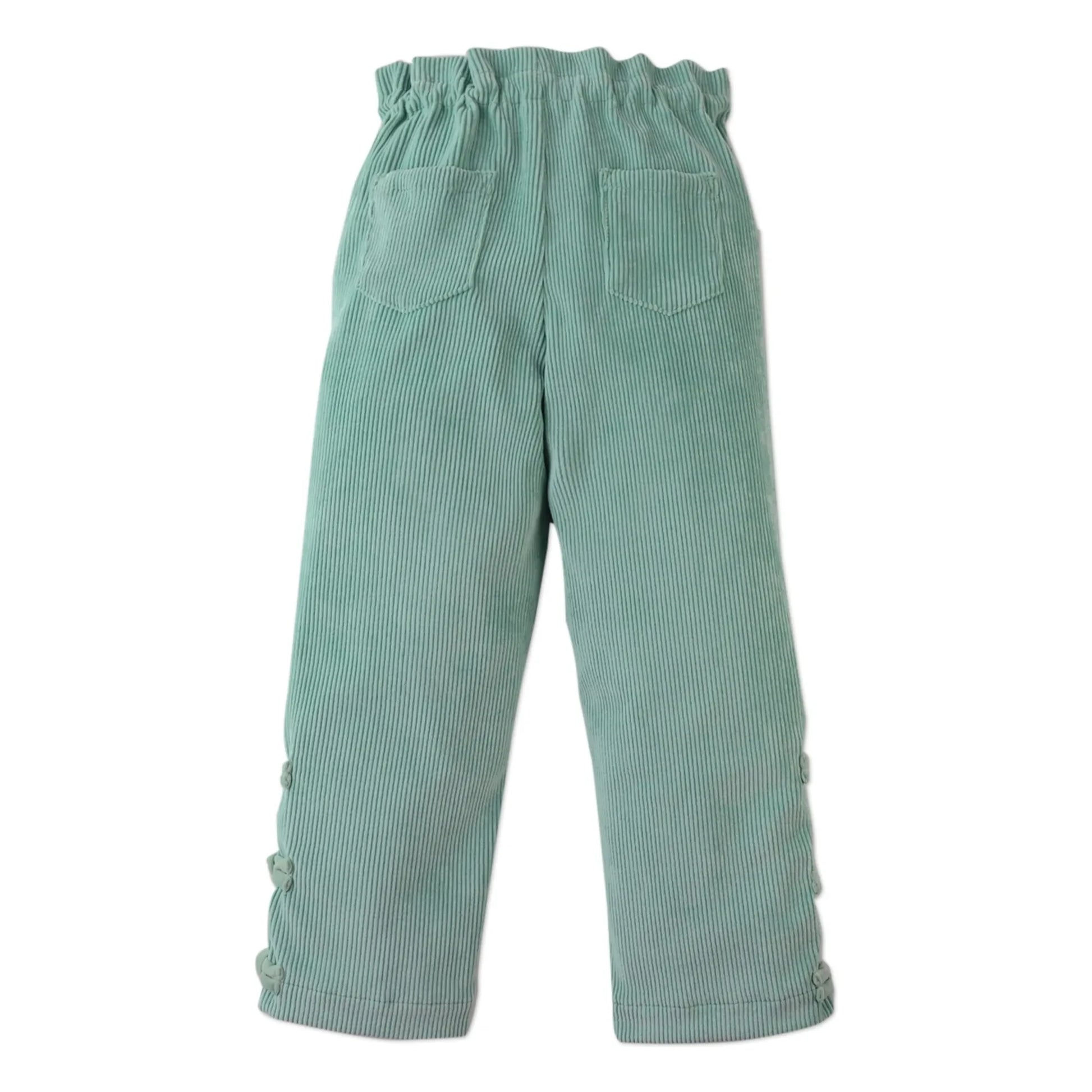 Gingersnaps - Arielle Ruffle Pants | Green water