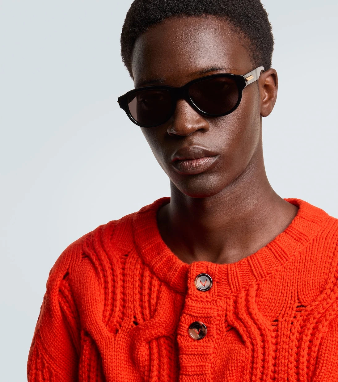 Bottega Veneta - Classic round sunglasses