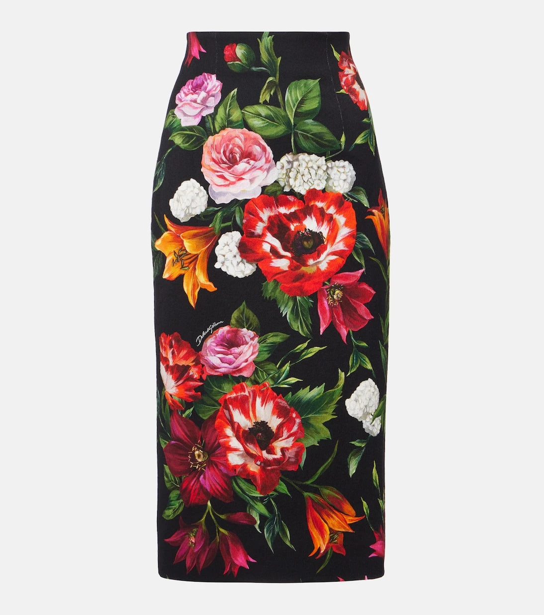 Dolce&Gabbana - Floral pencil skirt
