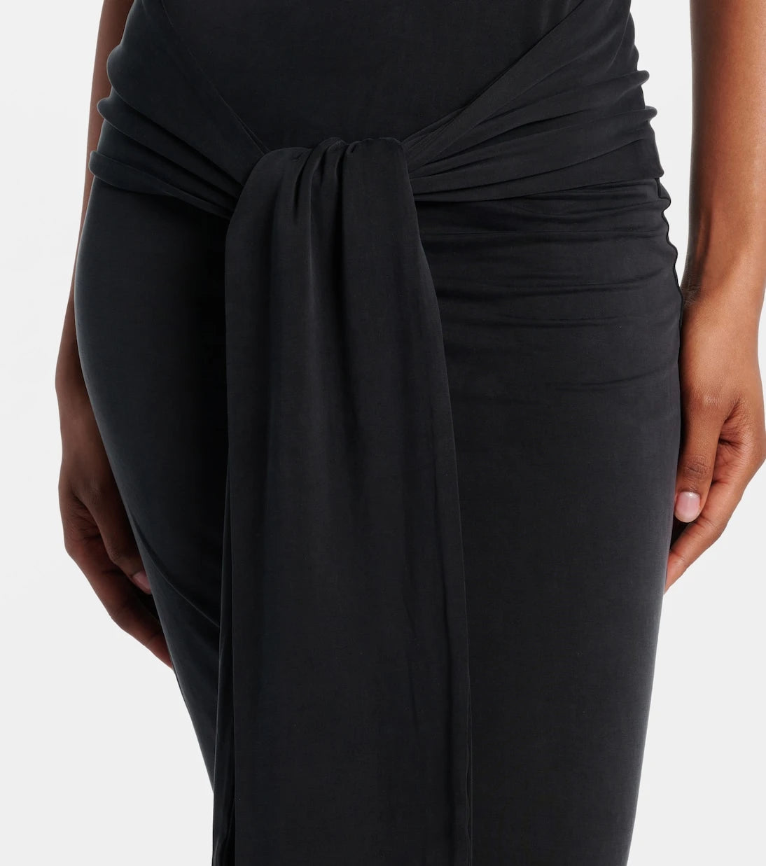 Balmain - Draped gathered gown
