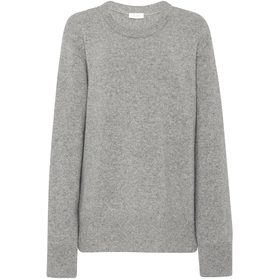 The Row Grey Sibem Wool-Cashmere Sweater