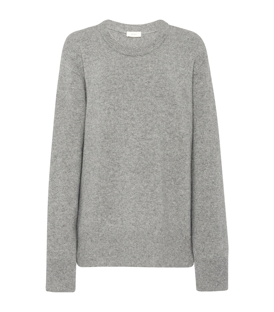 The Row Grey Sibem Wool-Cashmere Sweater