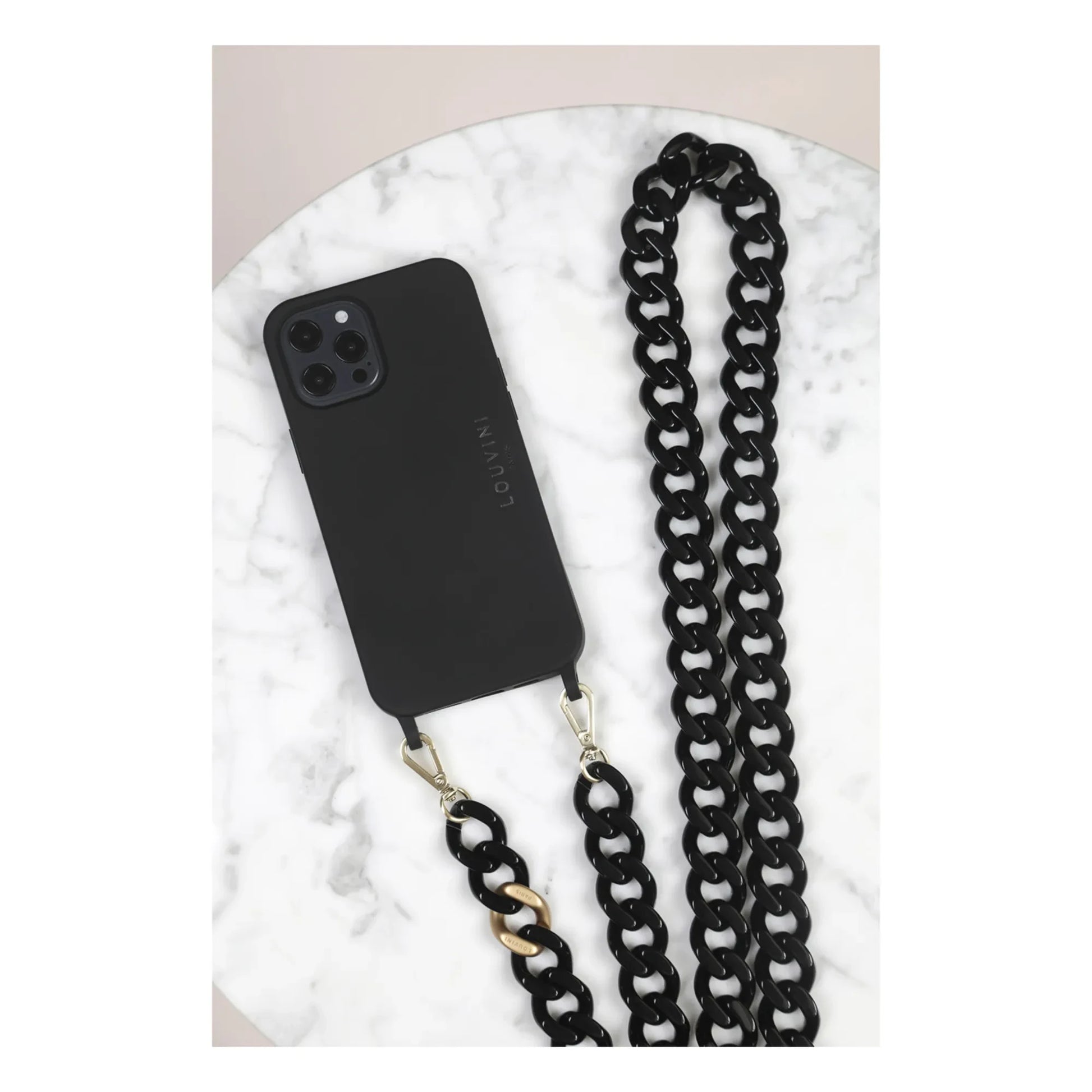 Louvini - Milo Recyclable Plastic MagSafe Phone Case | Black