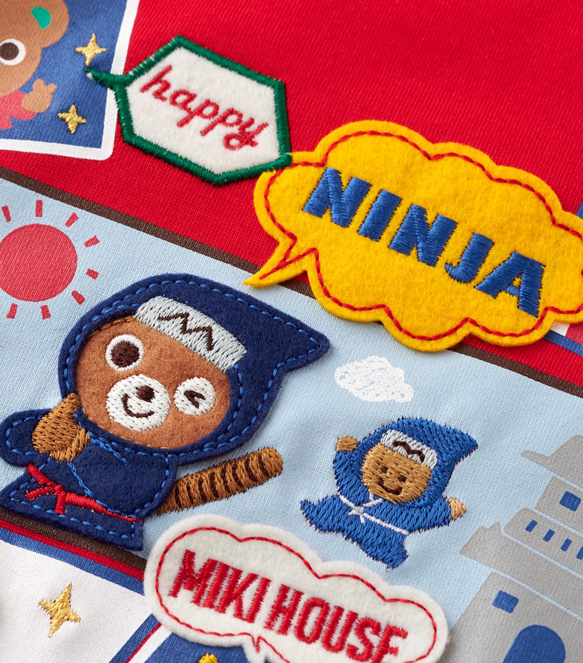 Miki House Print and Applique T-Shirt (2-7 Years)