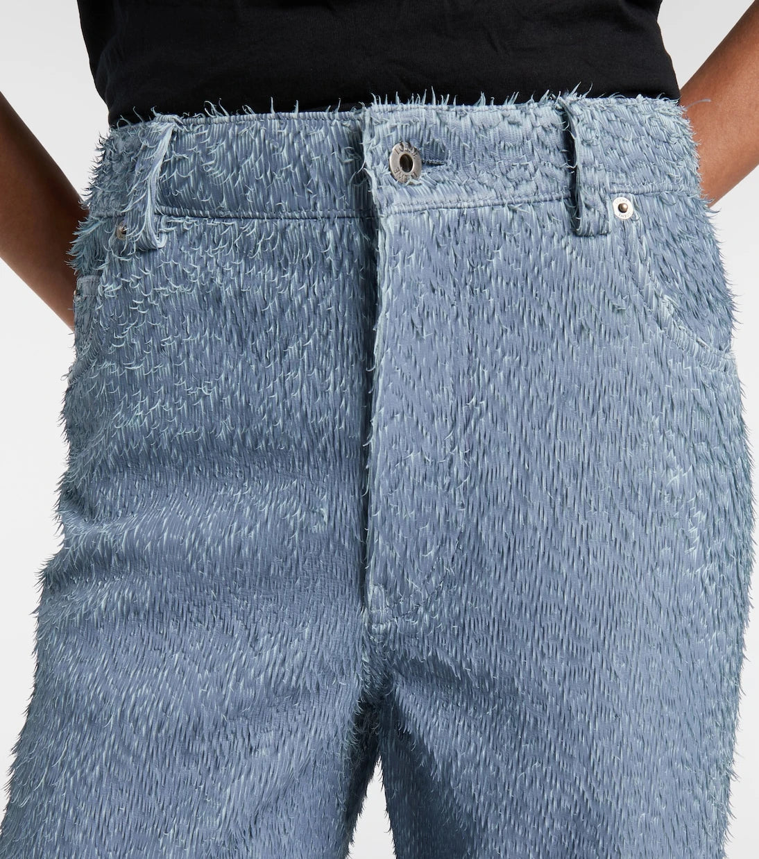 Loewe - Trompe l'œil leather straight pants