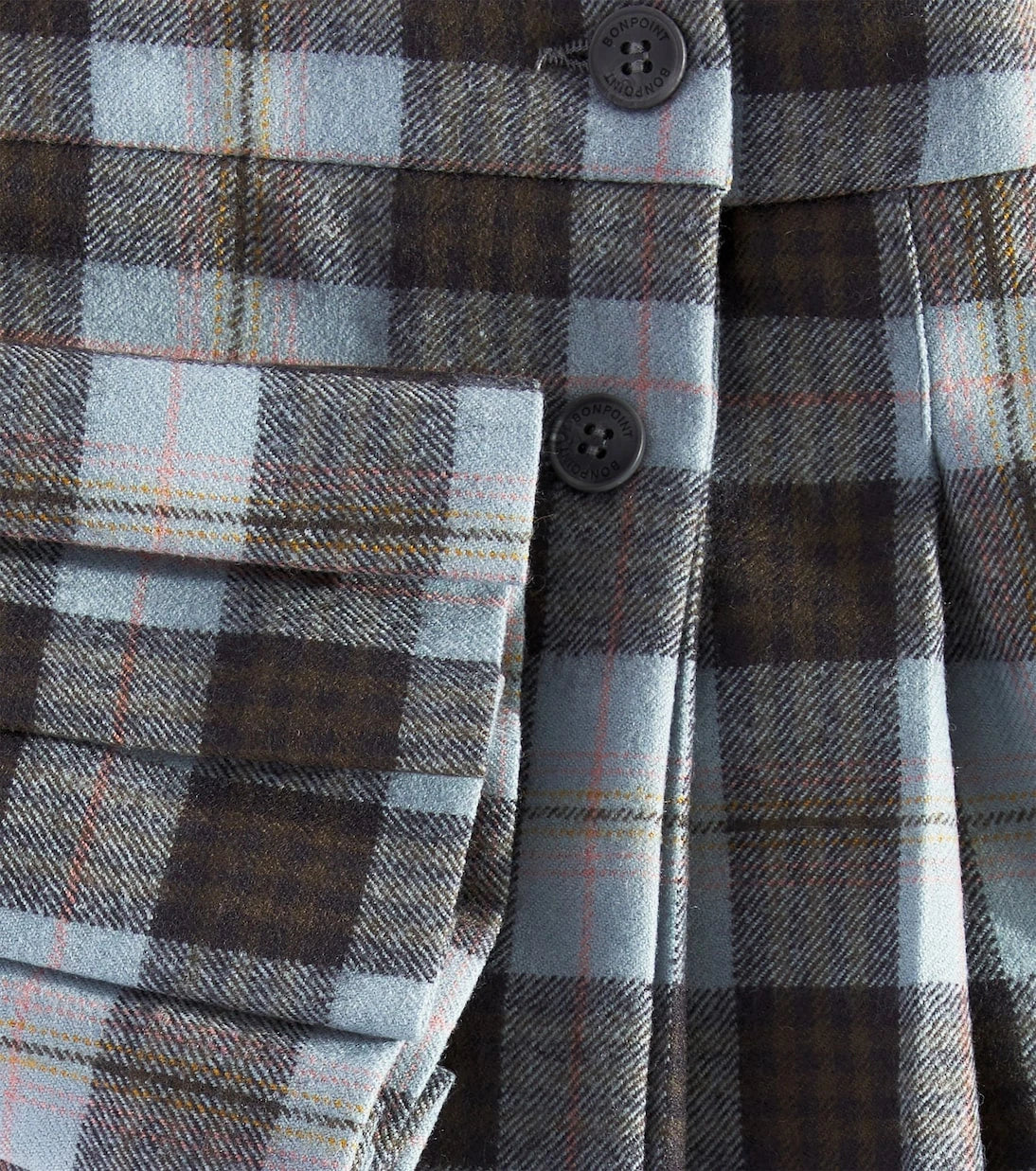 Bonpoint - Talissa checked wool skirt