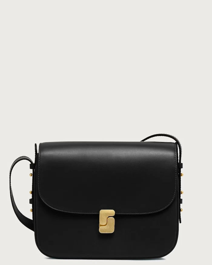 BELLISSIMA MAXI deri kadın crossbody çanta