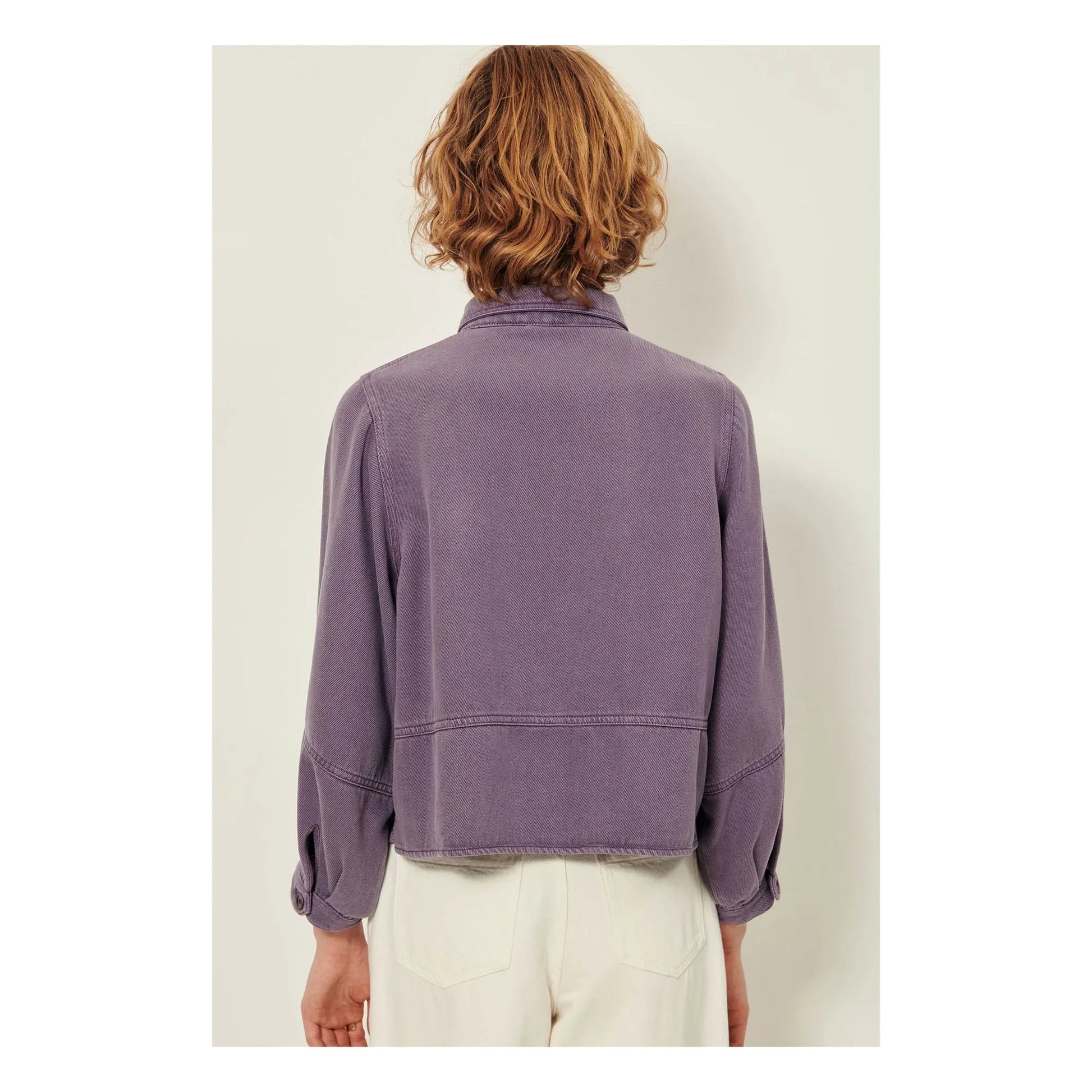 Sessùn - Leone overshirt | Purple