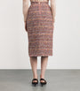 Multi Tweed Tai Midi Pencil Skirt