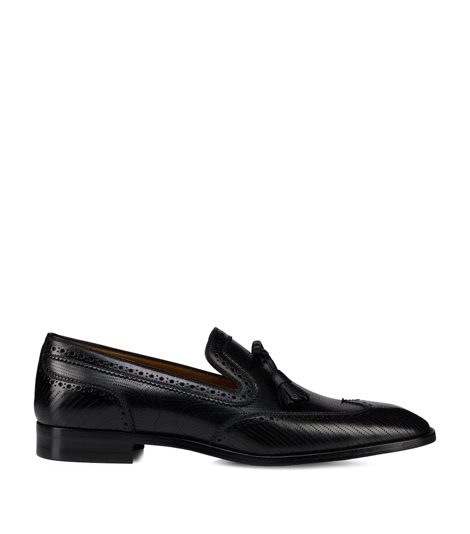 Christian Louboutin Grave Calf Leather Loafers