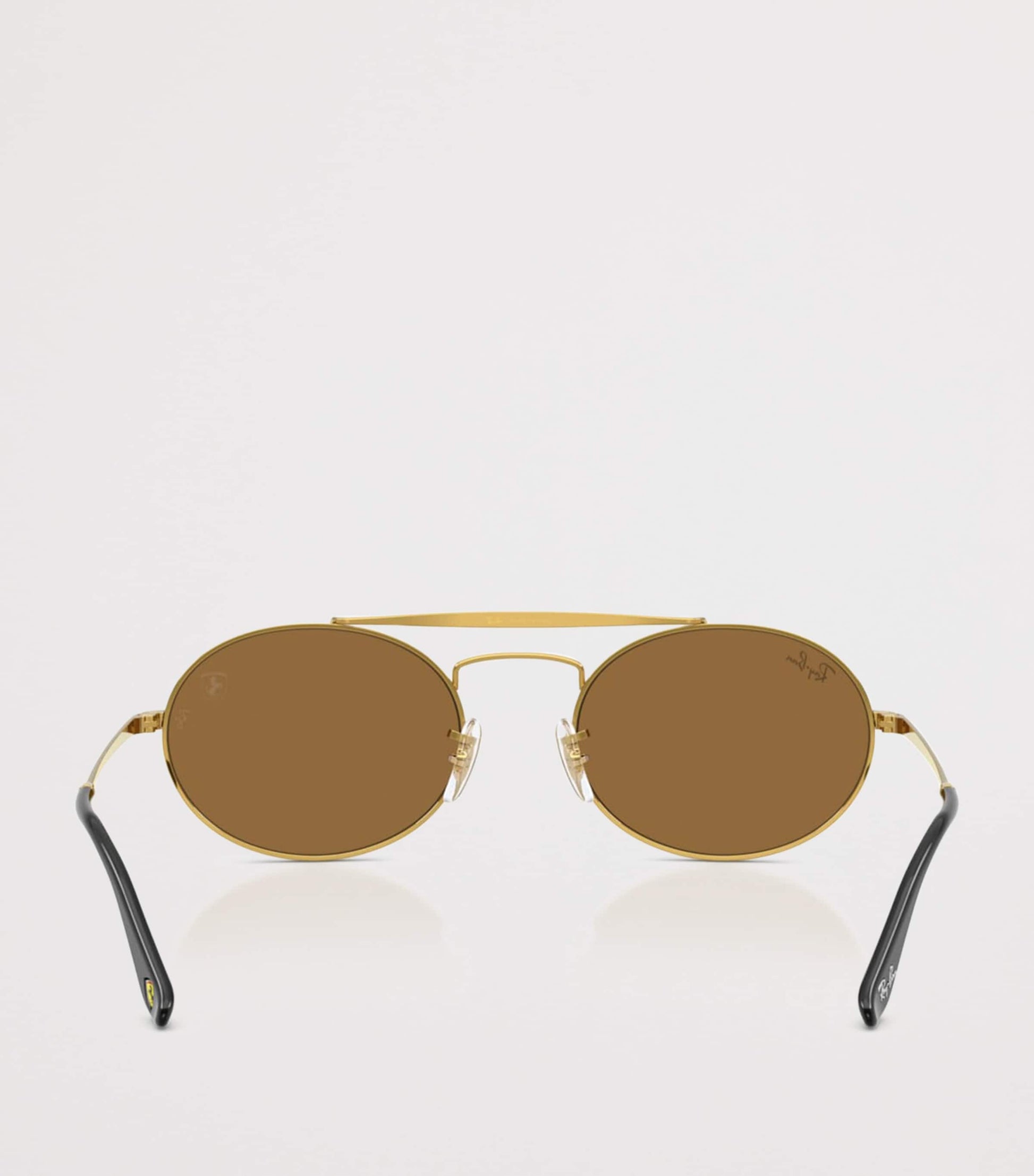 Ray-Ban Gold RB3775M Metal Oval Sunglasses