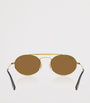 RB3775M Metal Oval Sunglasses