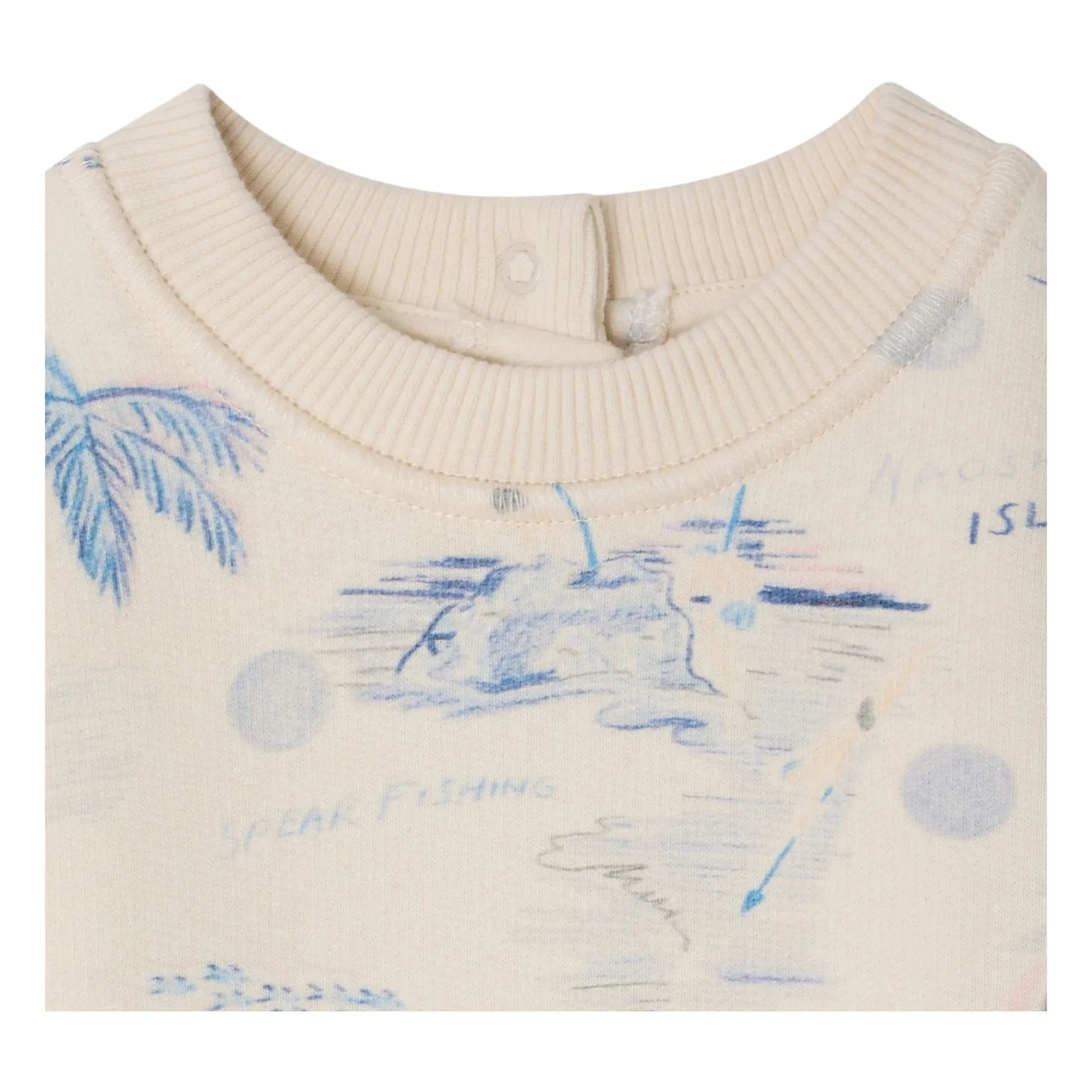 Bonpoint - Dady Ile organic cotton sweatshirt | Ecru