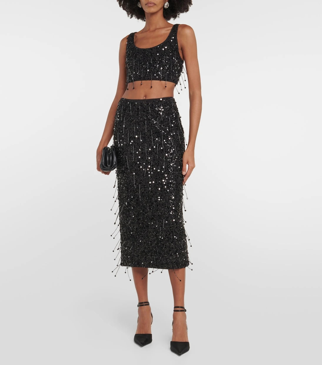 Simkhai - Gisele sequined midi skirt