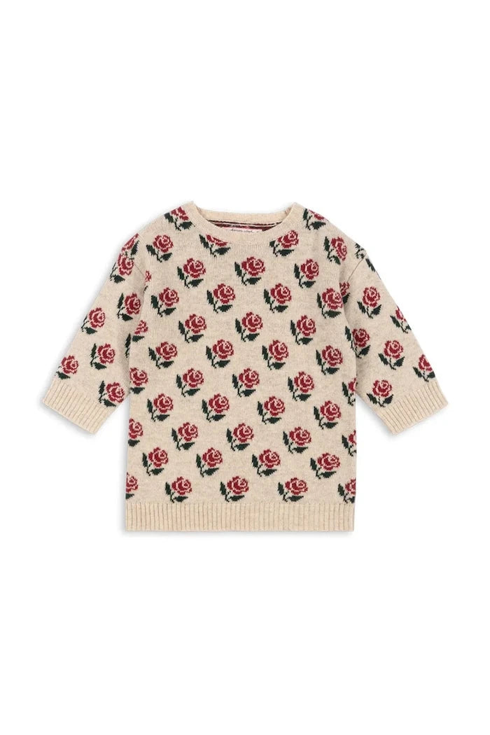 Konges Sløjd BELOU KNIT DRESS Yünlü Çocuk Elbisesi