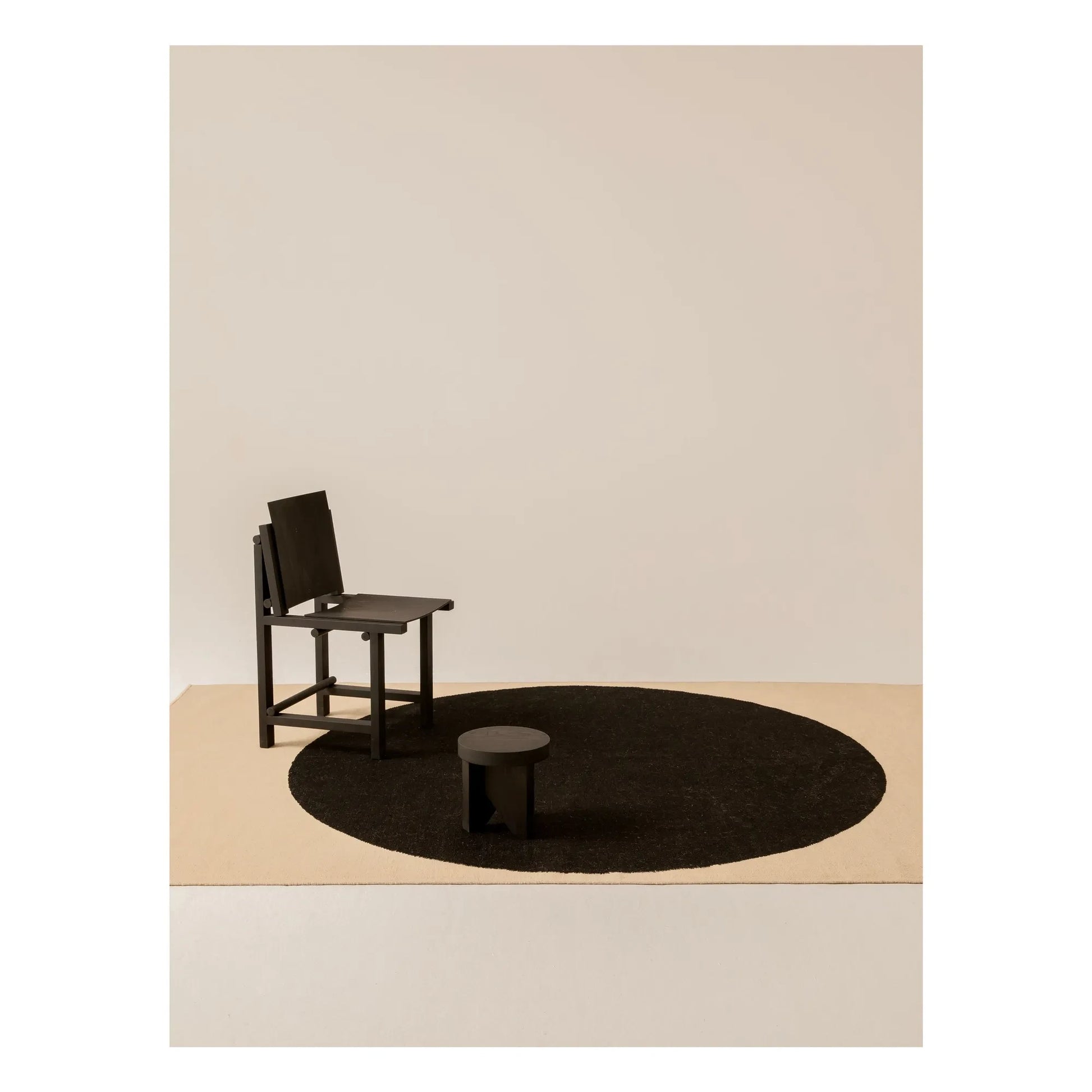 Nanimarquina - Topo rug, Marc Morro | Black