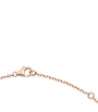 Rose Gold and Diamond Interlocking LOVE Necklace