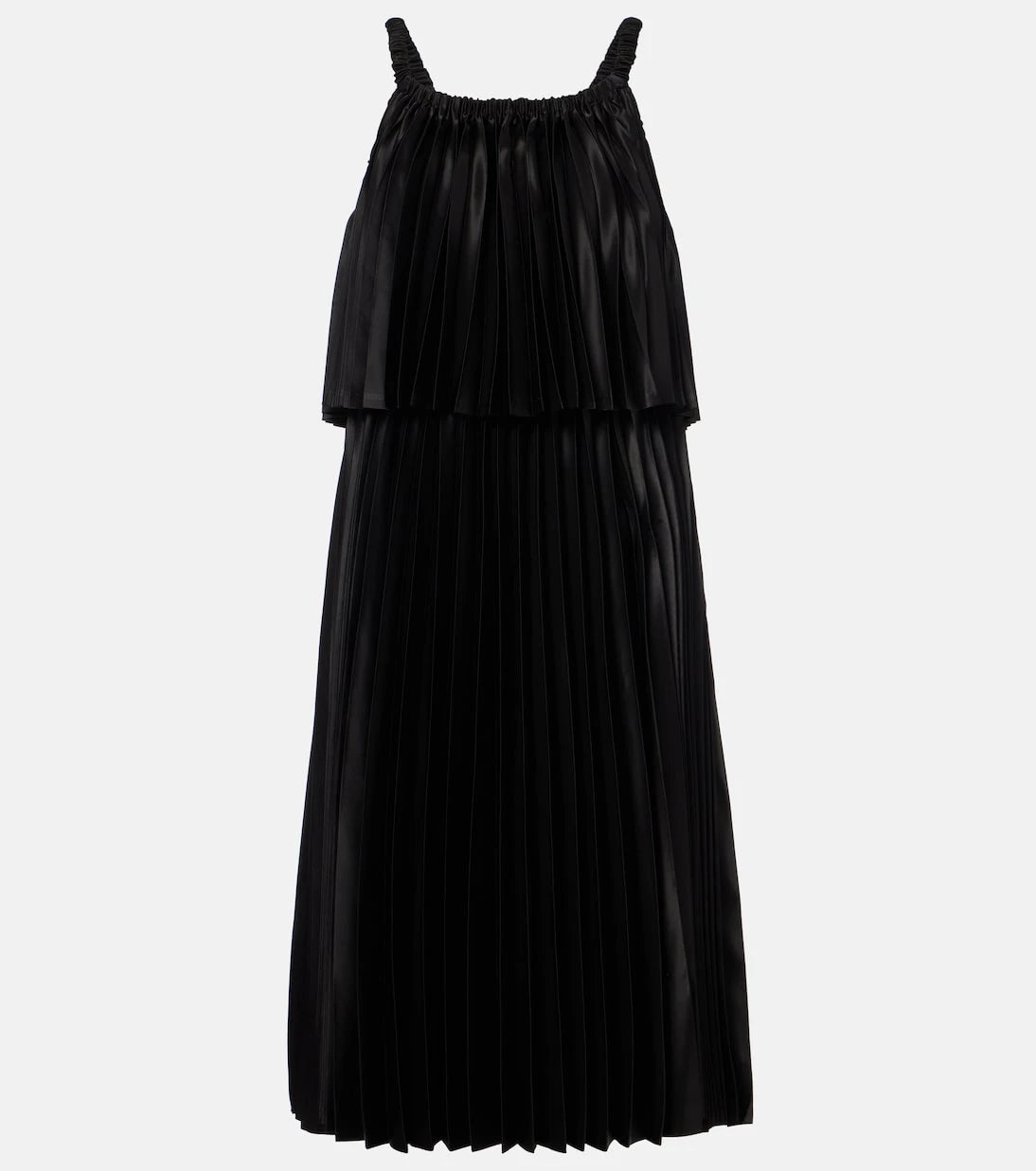 Noir Kei Ninomiya - Satin midi dress