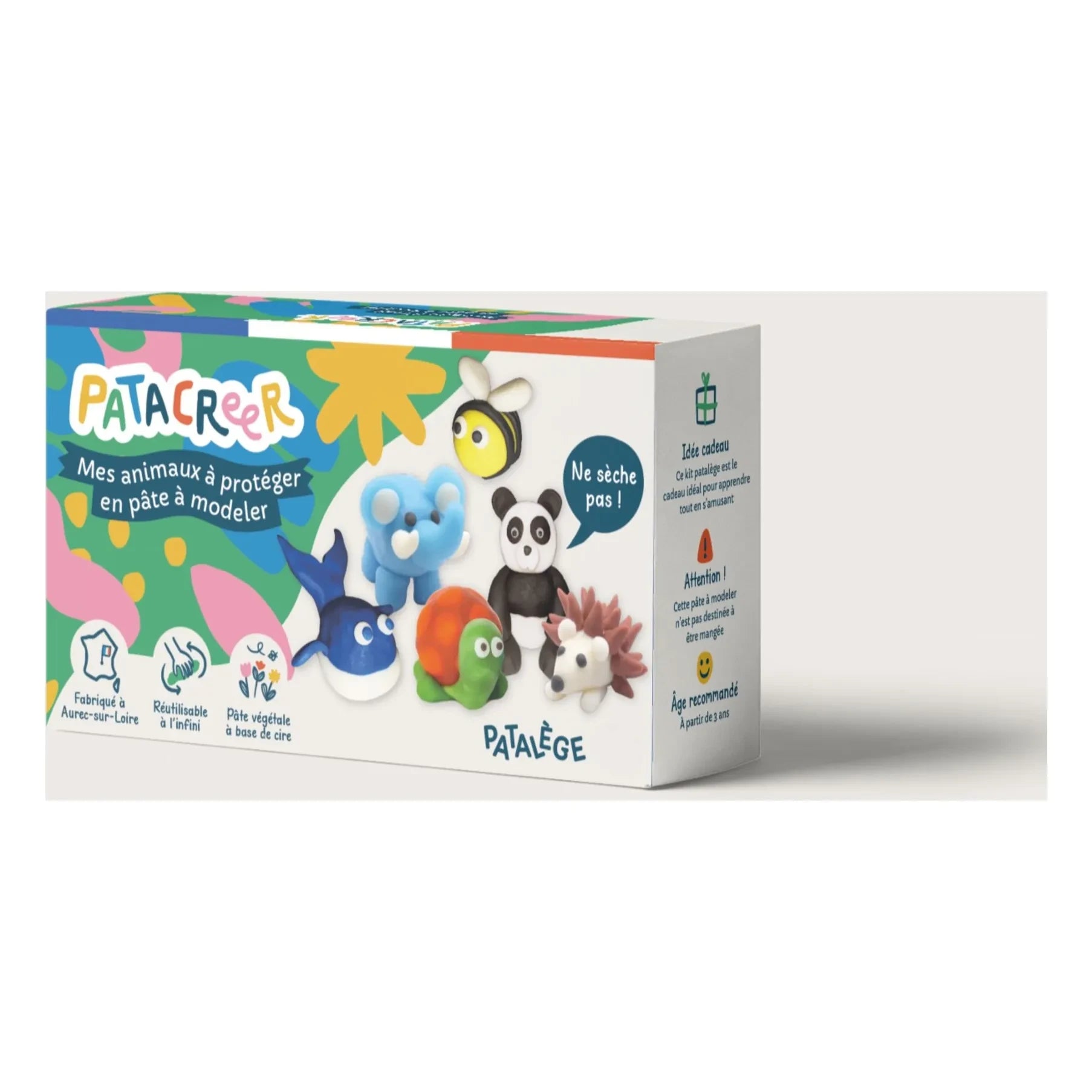 Patacréer - Modeling clay My 6 Animals to Protect