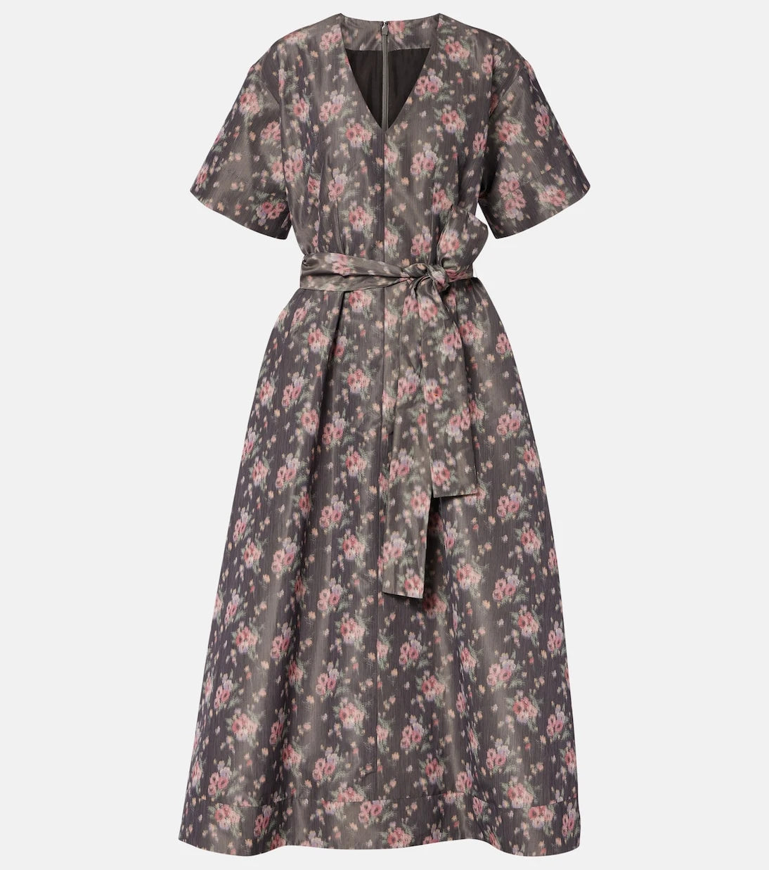 Markarian - Lunetta floral taffetta midi dress