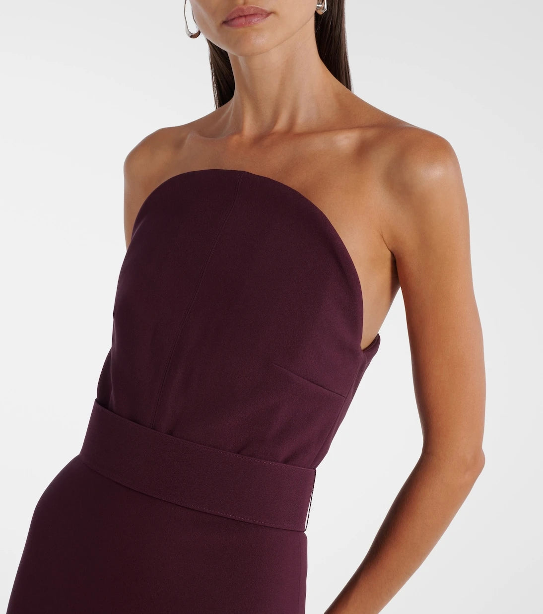 Solace London - Citra strapless gown