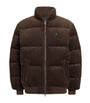 Polo Ralph Lauren Brown Cotton Corduroy Puffer Jacket