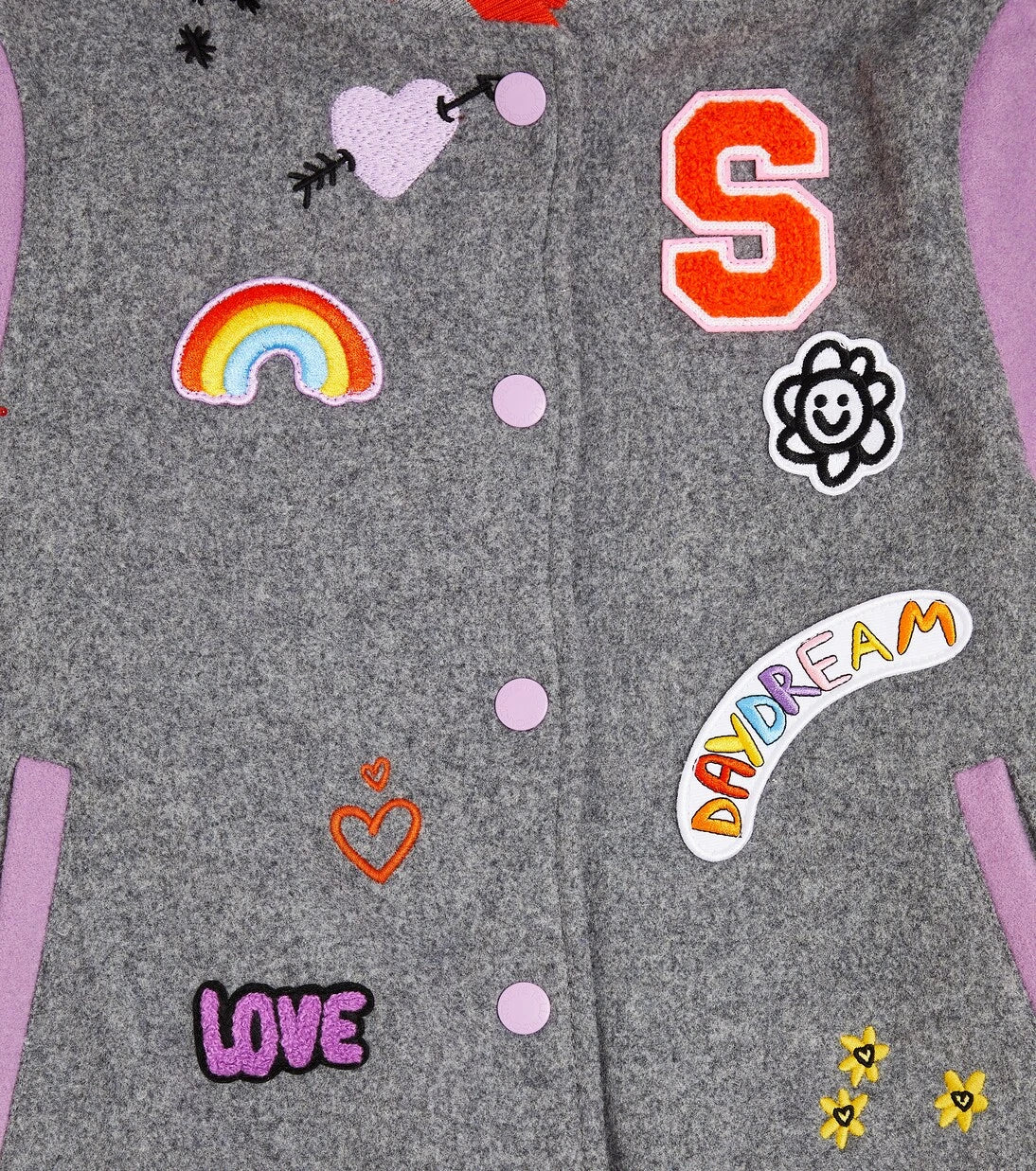 Stella McCartney Kids - جاكيت من مزيج الصوف