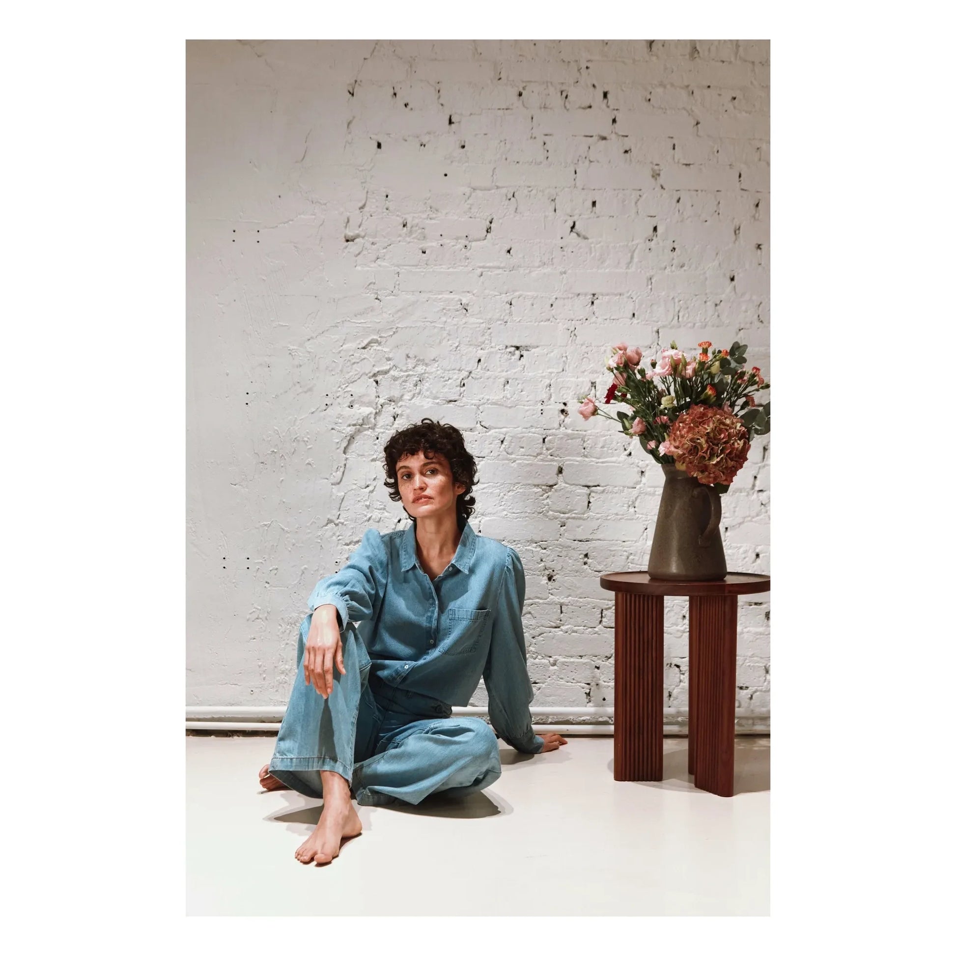 Emile et Ida - Balade Denim shirt | Blue