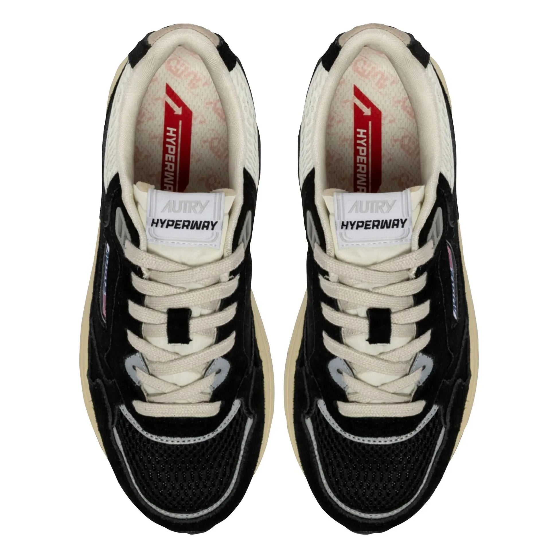 Autry - Hyperway Low Suede Sneakers | Black