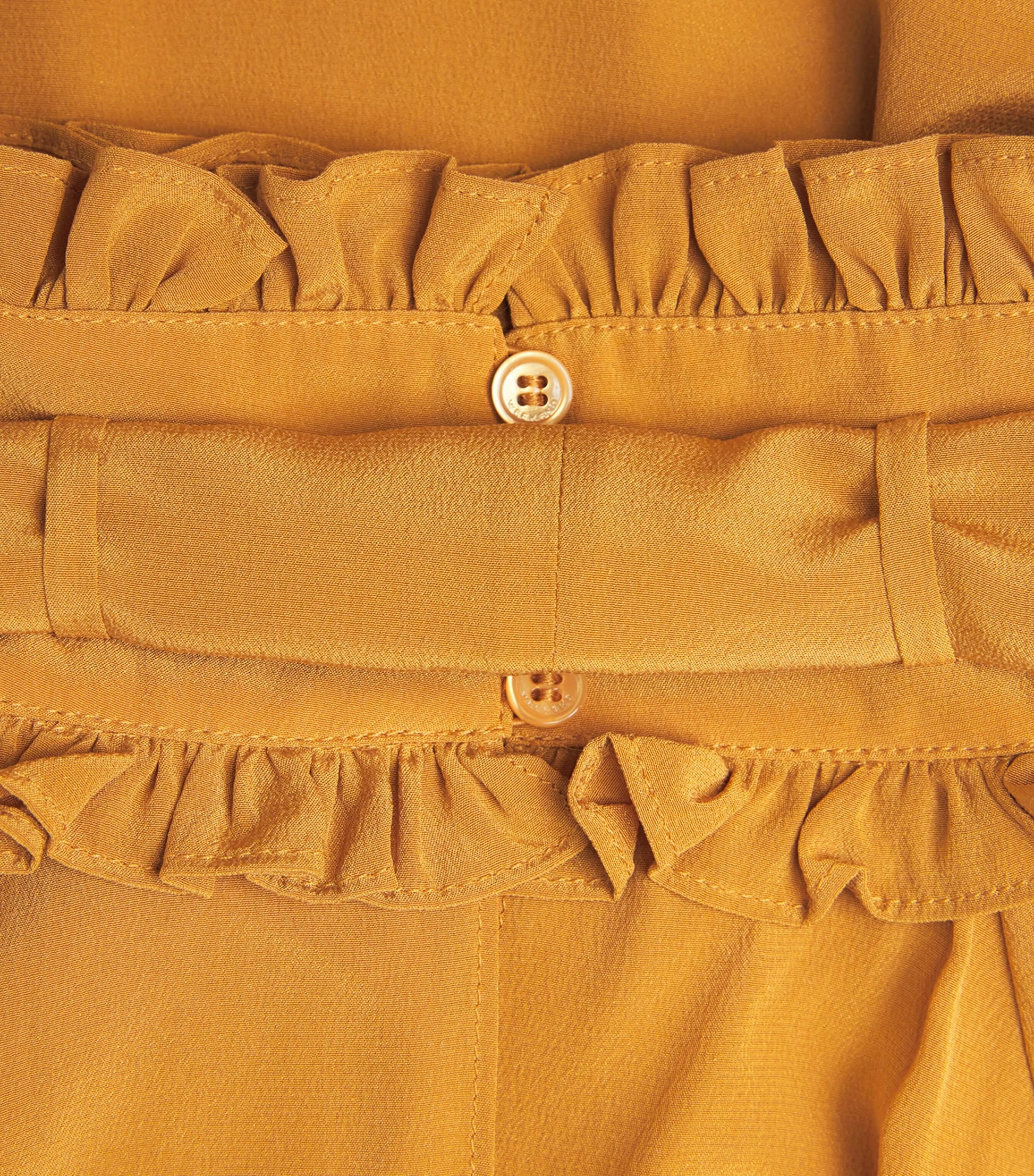 Yellow x Giuliva Heritage Silk Blouse