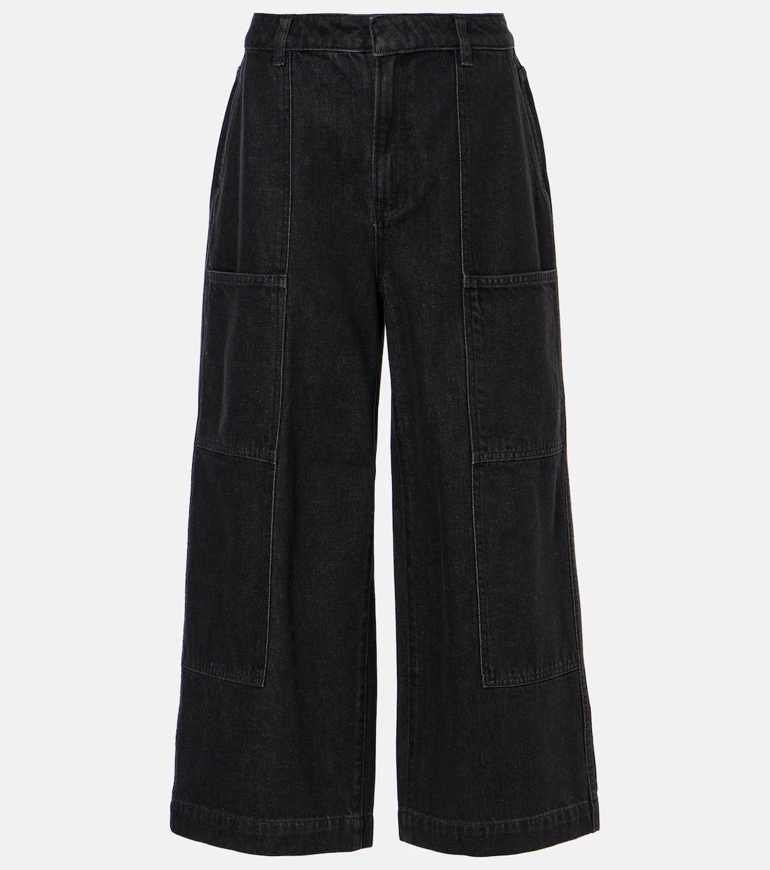 Vince - Cropped wide-leg jeans
