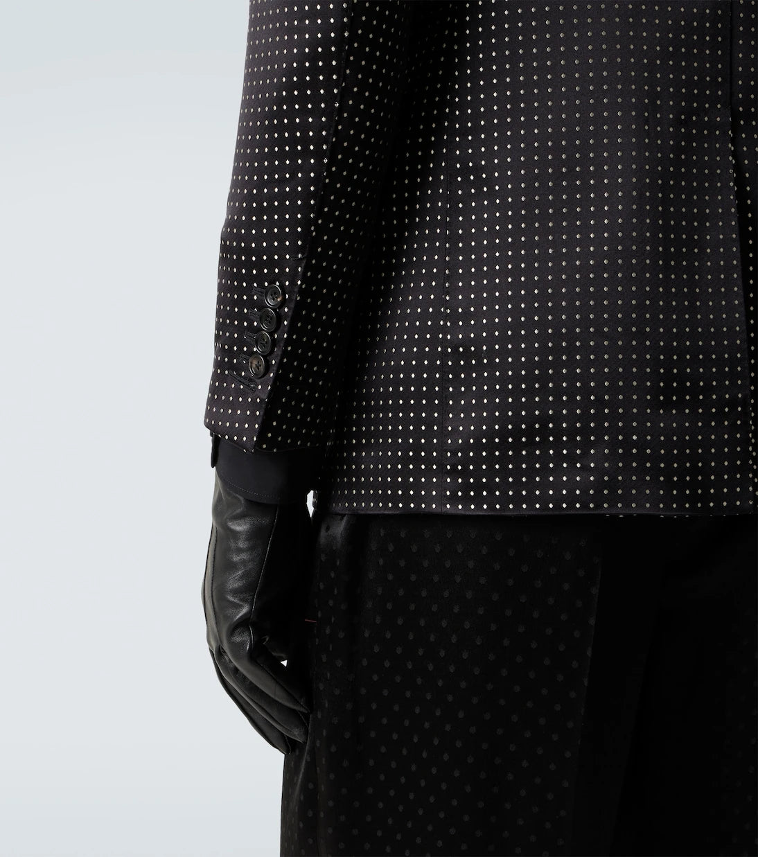 Tom Ford - Polka-dot silk satin suit jacket