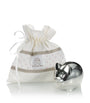 Silver Plated Piggy Bank (Pink)