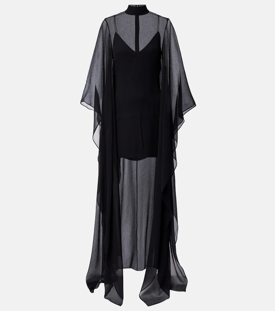 Taller Marmo - Lanzarote Garden crêpe chiffon kaftan
