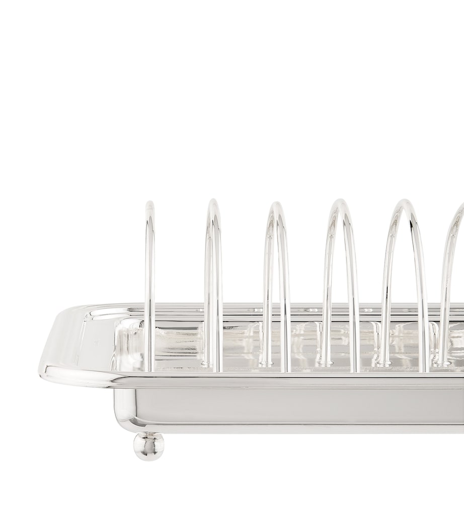 Greggio Silver-Plated Georgian Toast Rack