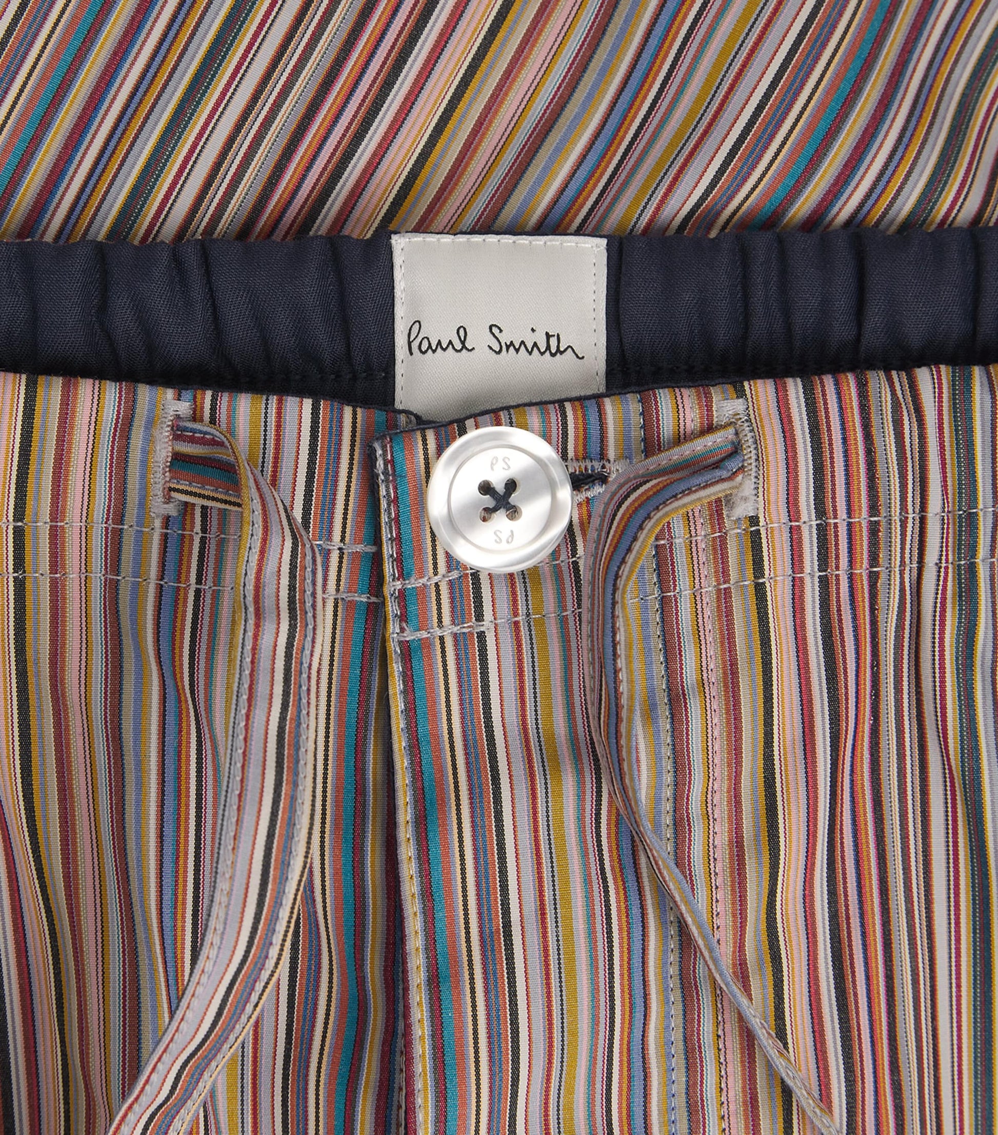 Cotton Signature Stripe Pyjama Trousers
