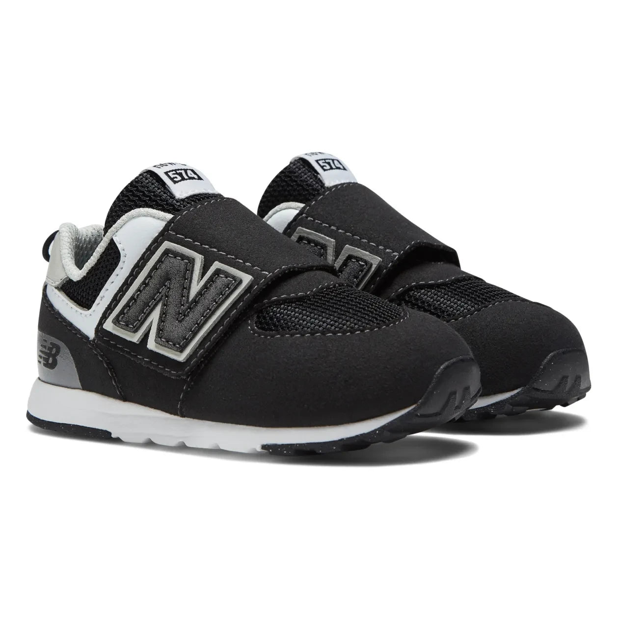 New Balance - 574 New-B Velcro Sneakers | Black