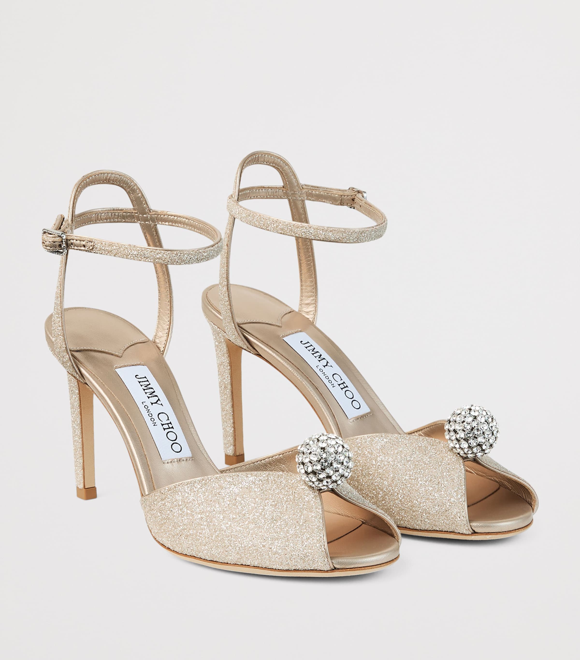 Gold Sacora 85 Sandals