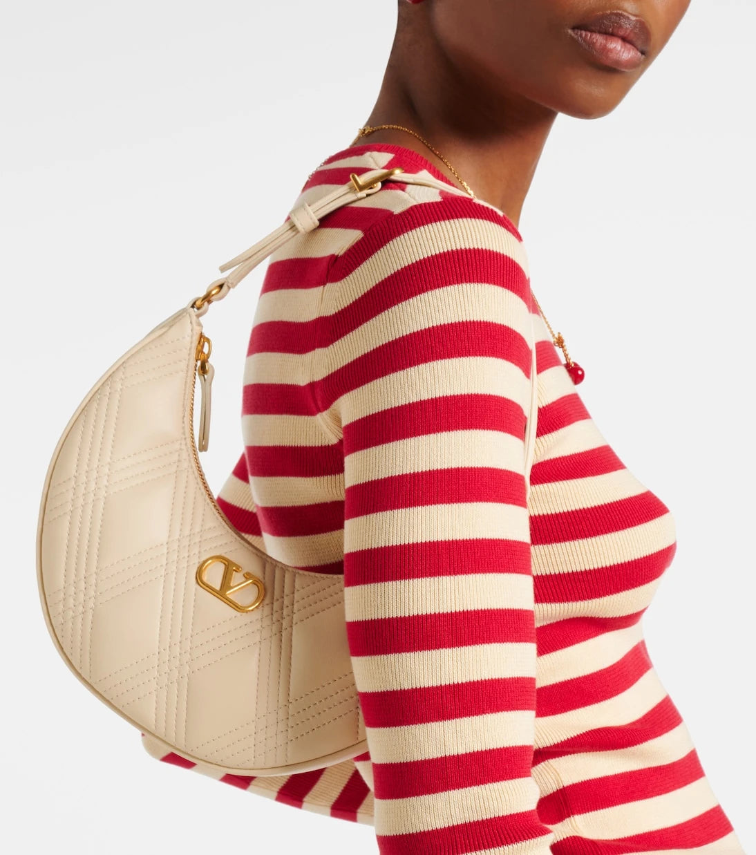Valentino Garavani - Quiltie 67 Mini leather shoulder bag